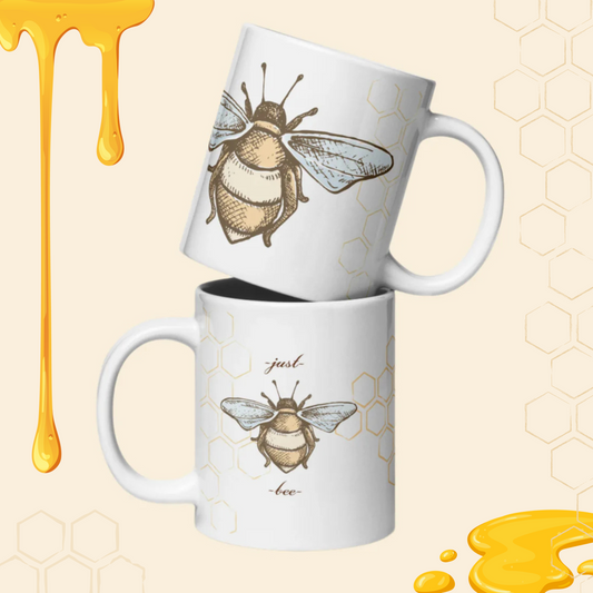 Just Bee - 20 oz Honey Bee Mug